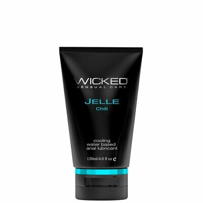 Jelle Chill Cooling Sensation Anal Gel Lubricant 4 oz. by Wicked Sensual Care