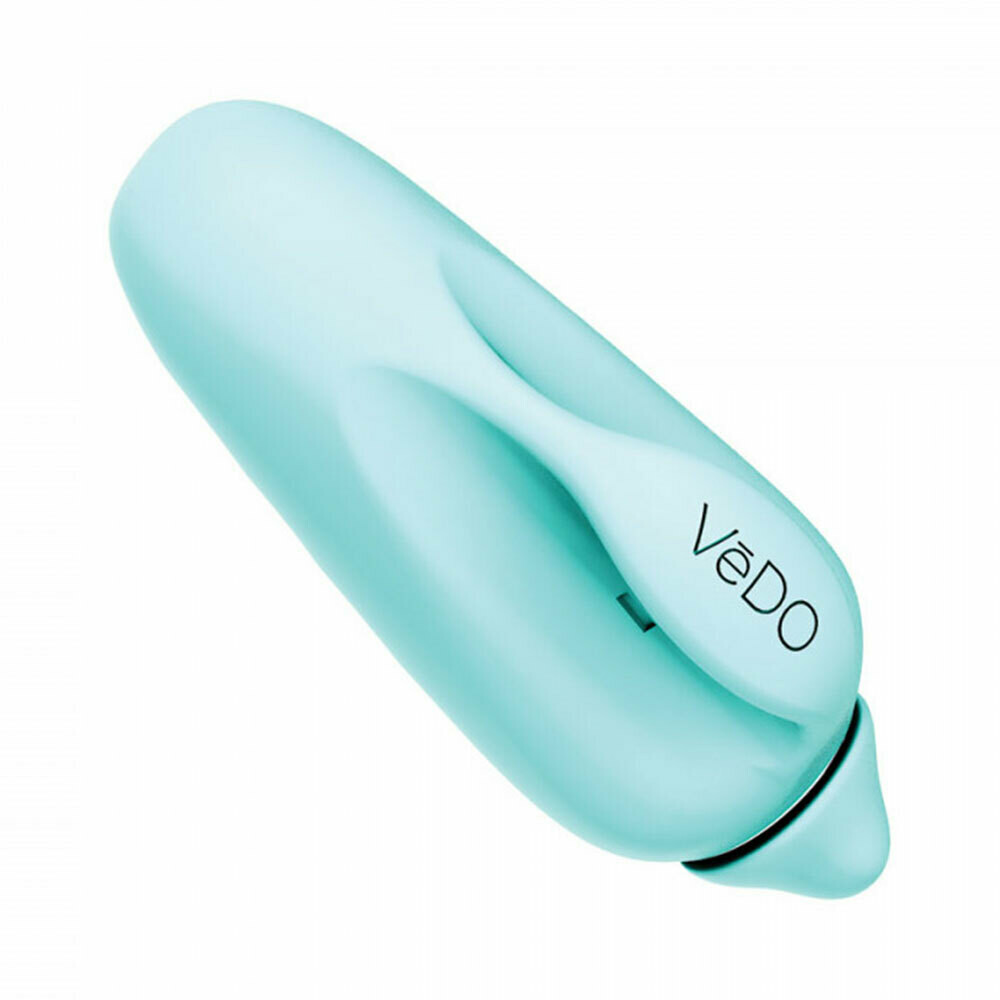 VIVI Rechargeable Silicone Finger Vibrator by Vedo - Turquoise