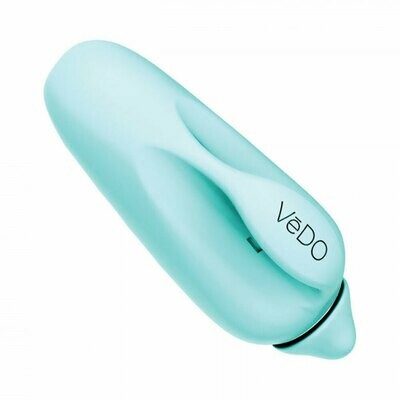 VIVI Rechargeable Silicone Finger Vibrator by Vedo - Turquoise