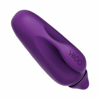 VIVI Rechargeable Silicone Finger Vibrator by Vedo - Purple