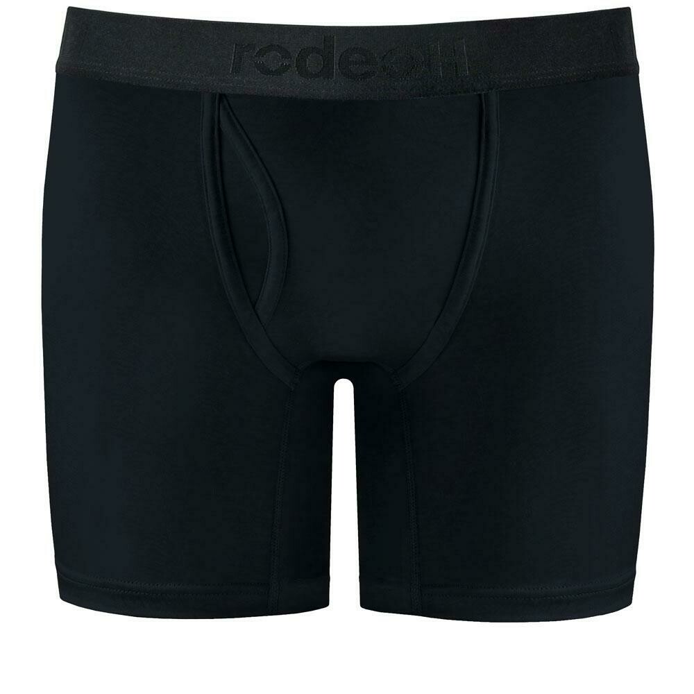 6" Top Loading Boxer Packing Underwear - Black