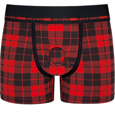 Boxer+ Harness - Red Plaid