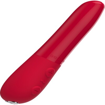 TANGO X by We-Vibe Powerful Waterproof Bullet Vibrator - Cherry Red
