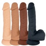 7&quot; Lennox Realistic Silicone Dual Density Suction Cup Dildo