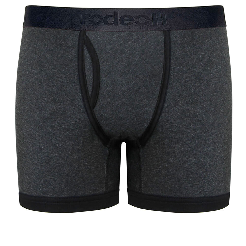 6" Top Loading Boxer Packing Underwear - Dark Gray Marle