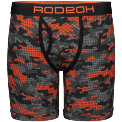 Shift 9" Boxer Underwear - Orange Camo