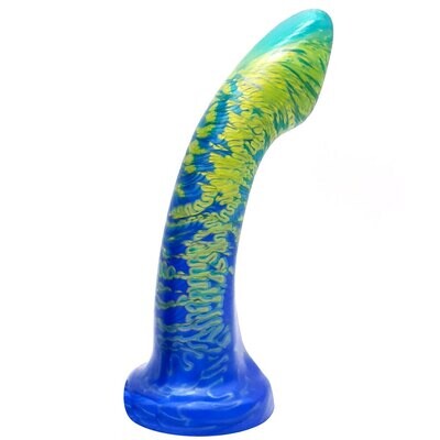 6.5" Astra - Silicone G-Spot Dildo by Uberrime - Gamecock