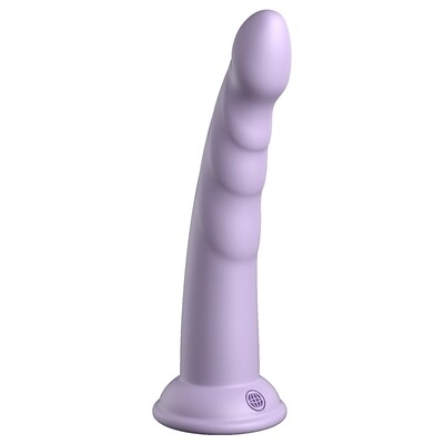 7" Pipedream Dillio Slim Seven Dildo - Purple