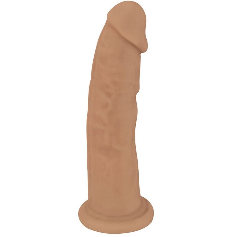 7&quot; FleshStixxx Silicone Dual Density Bendable Dildo - Caramel