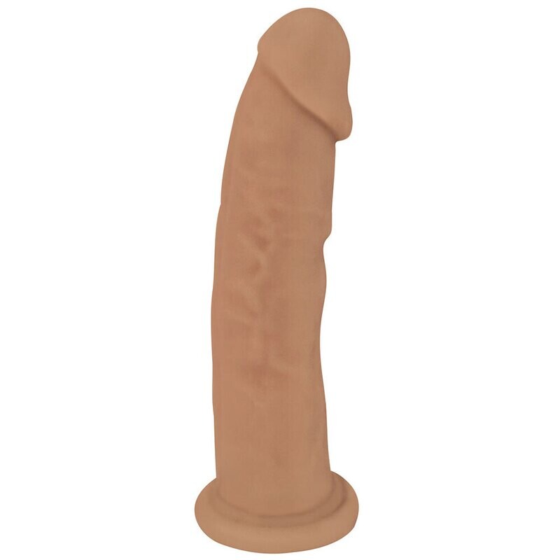 6&quot; FleshStixxx Silicone Dual Density Bendable Dildo - Caramel