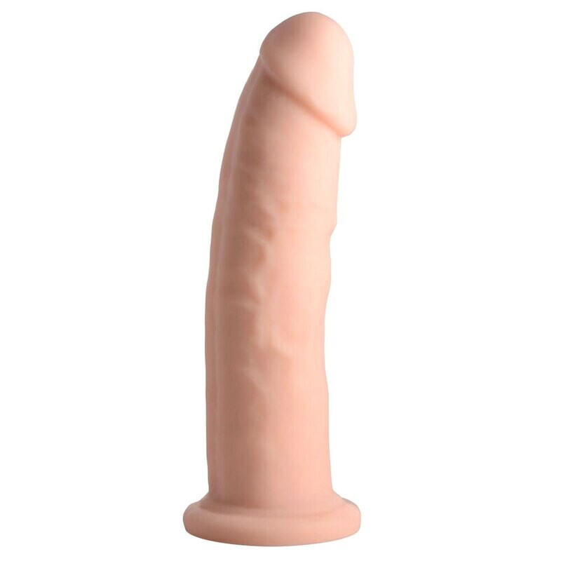 7&quot; FleshStixxx Silicone Dual Density Bendable Dildo - Vanilla