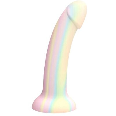 6.25&quot; DILDOLLS Silicone Suction Cup Dildo - Fantasia
