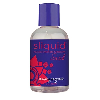 Sliquid - Strawberry Pomegranate Lubricant  4.2 fl. oz. (125 ml)
