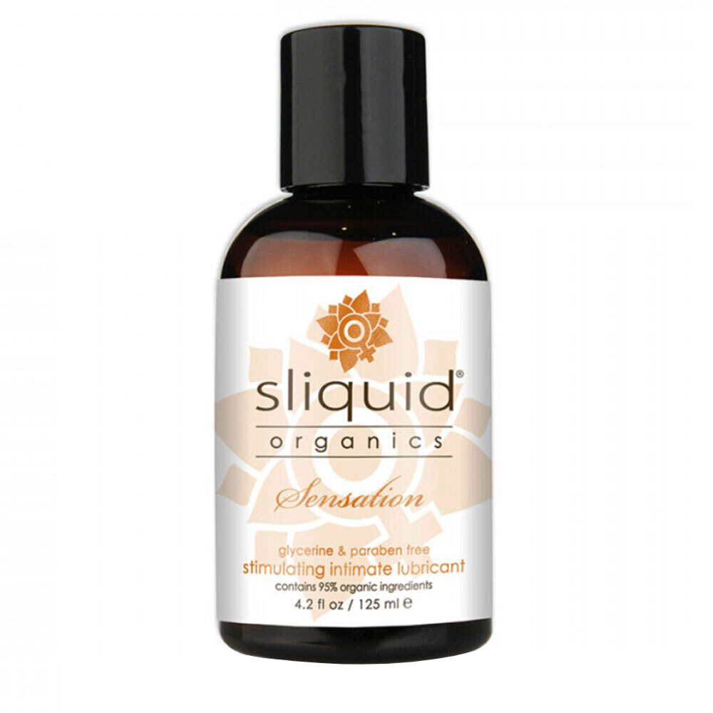 Sliquid Organics Sensation Lubricant - 4.2 fl. oz. (125 ml)