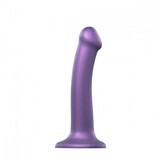 6.5&quot; Strap-On-Me Silicone Suction Cup Dildo - Metallic Purple