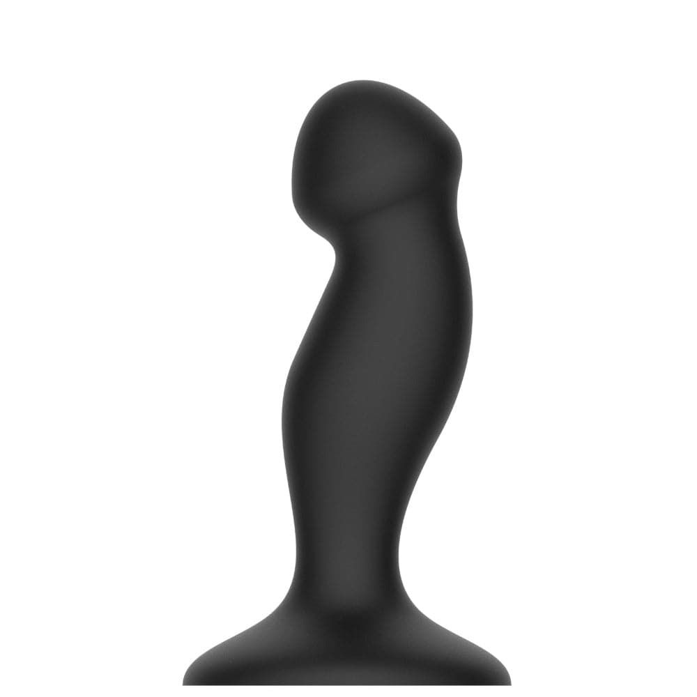 B-Plug Silicone Curve Butt Plug - Black