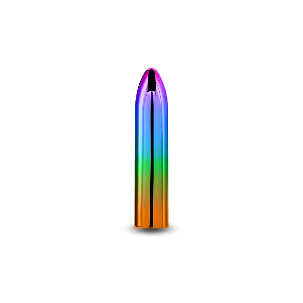 Chroma Rainbow Rechargeable Metallic Petite Bullet Vibe