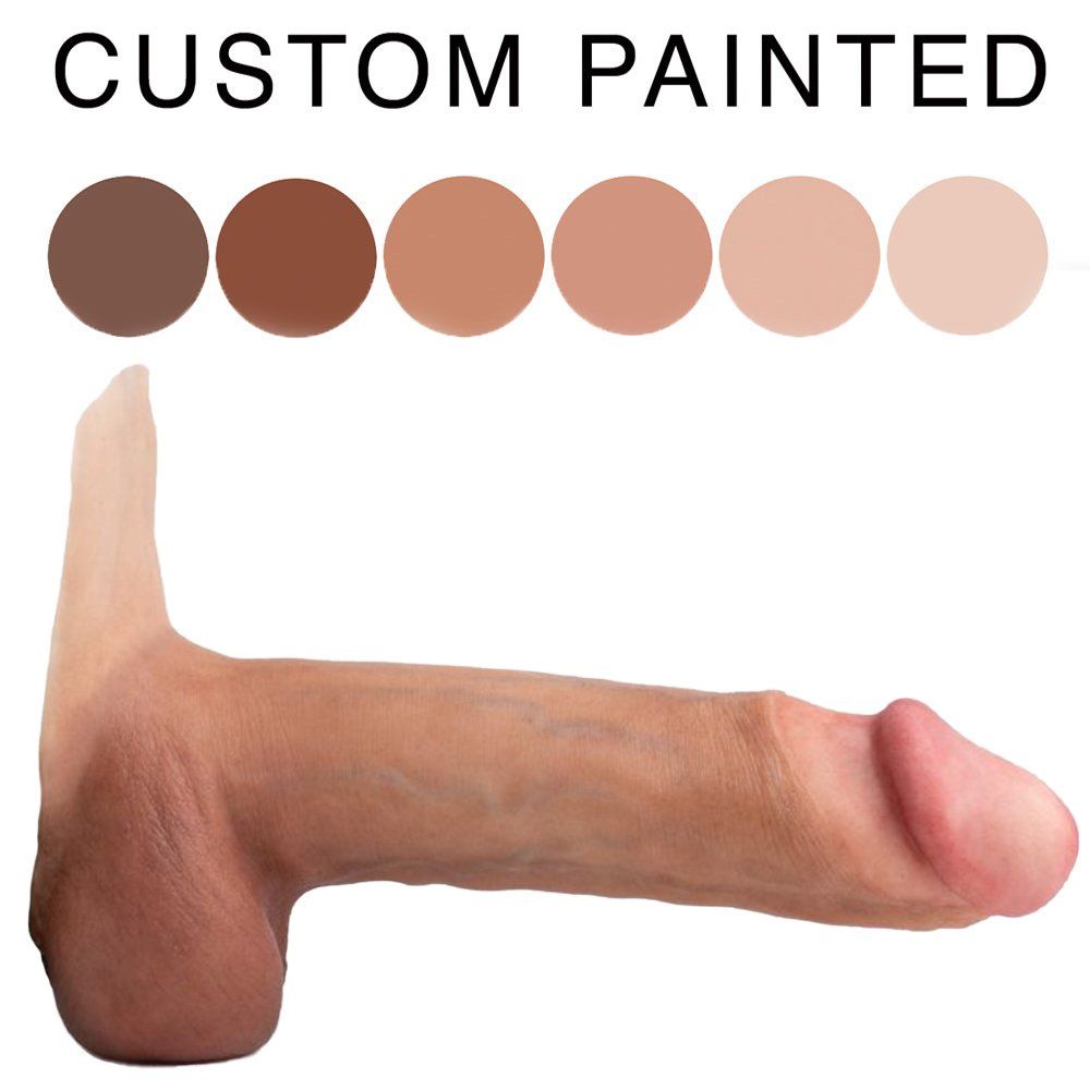 Erect 12 Custom Painted Dildo