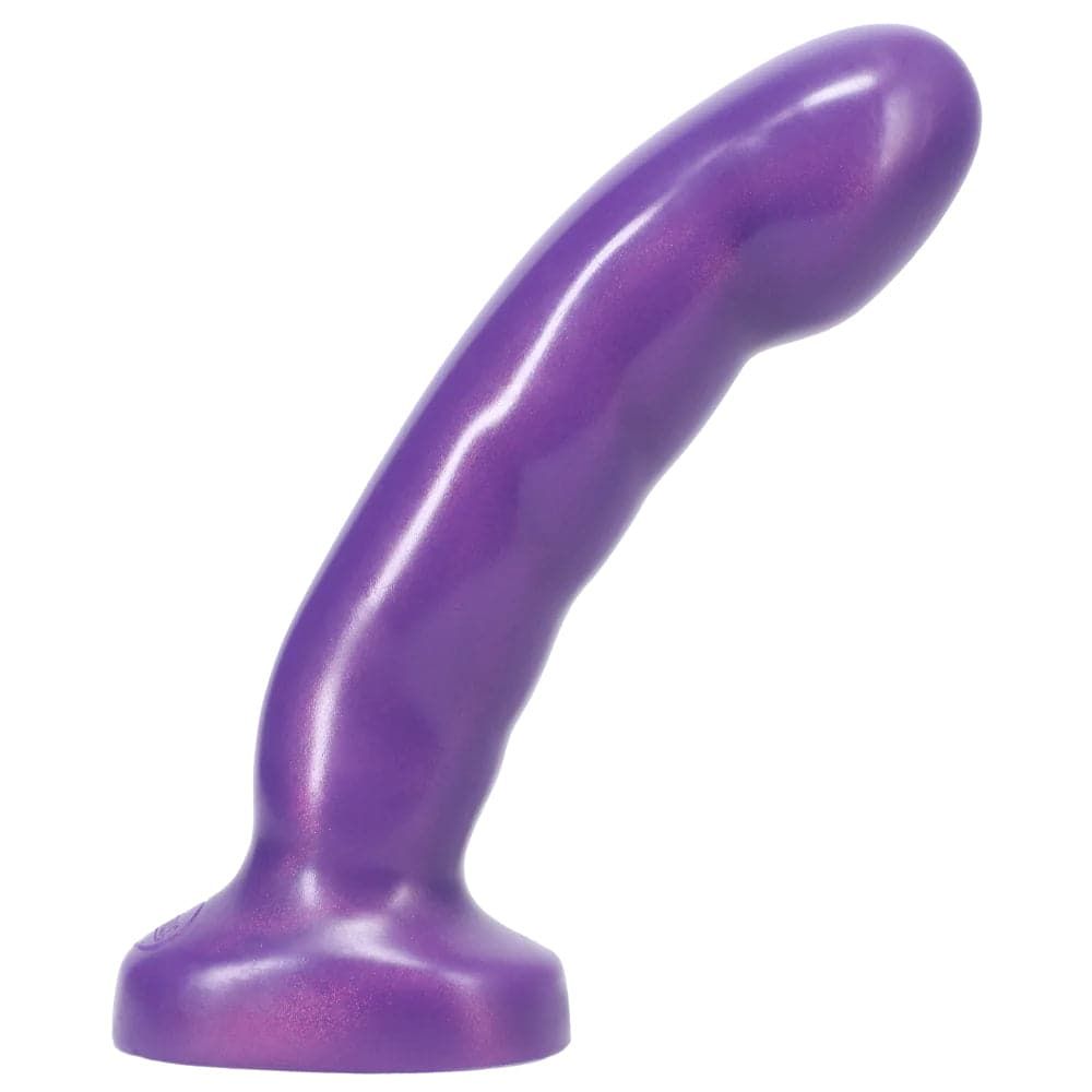 5&quot; Acute Silicone Dildo -  Amethyst
