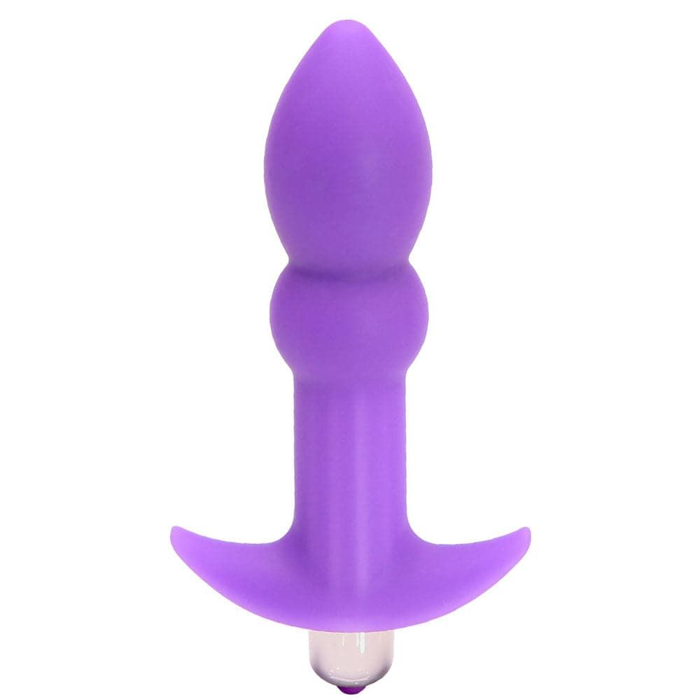 Perfect Plug Plus Vibrating Silicone Butt Plug by Tantus - Purple
