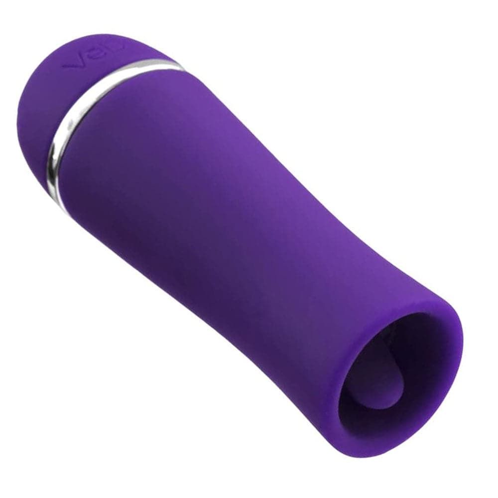 Liki Silicone Flicker Vibrator - Rechargeable - Purple