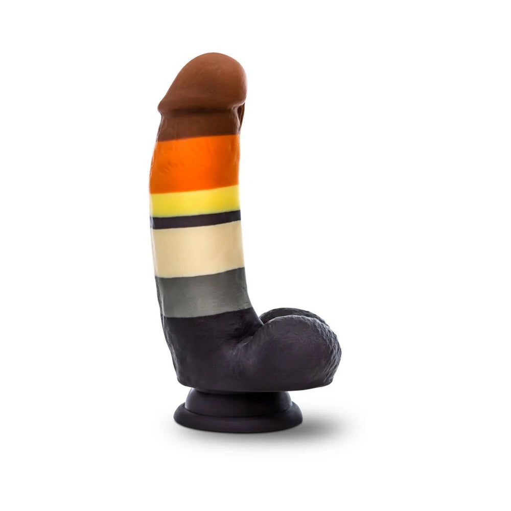 7&quot; Bear Silicone Suction Base Dildo with Balls