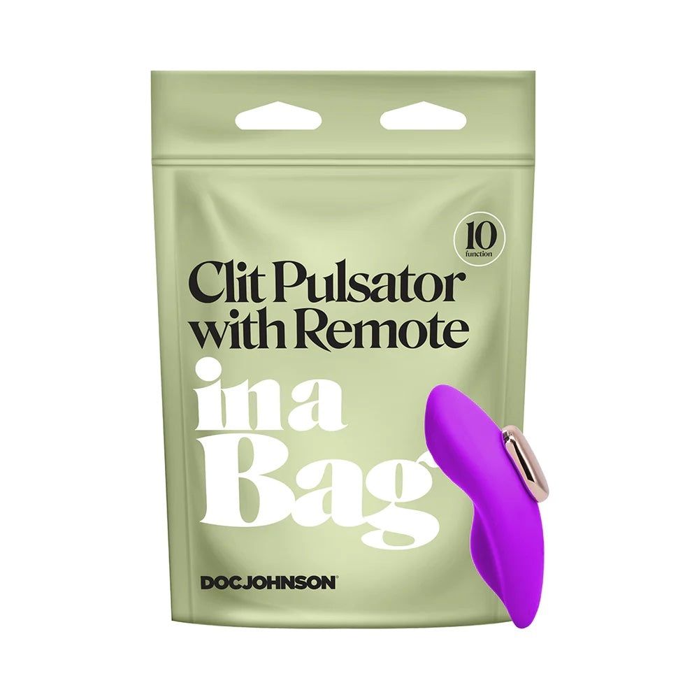 Pulsator Vibe with Remote In A Bag - Purple