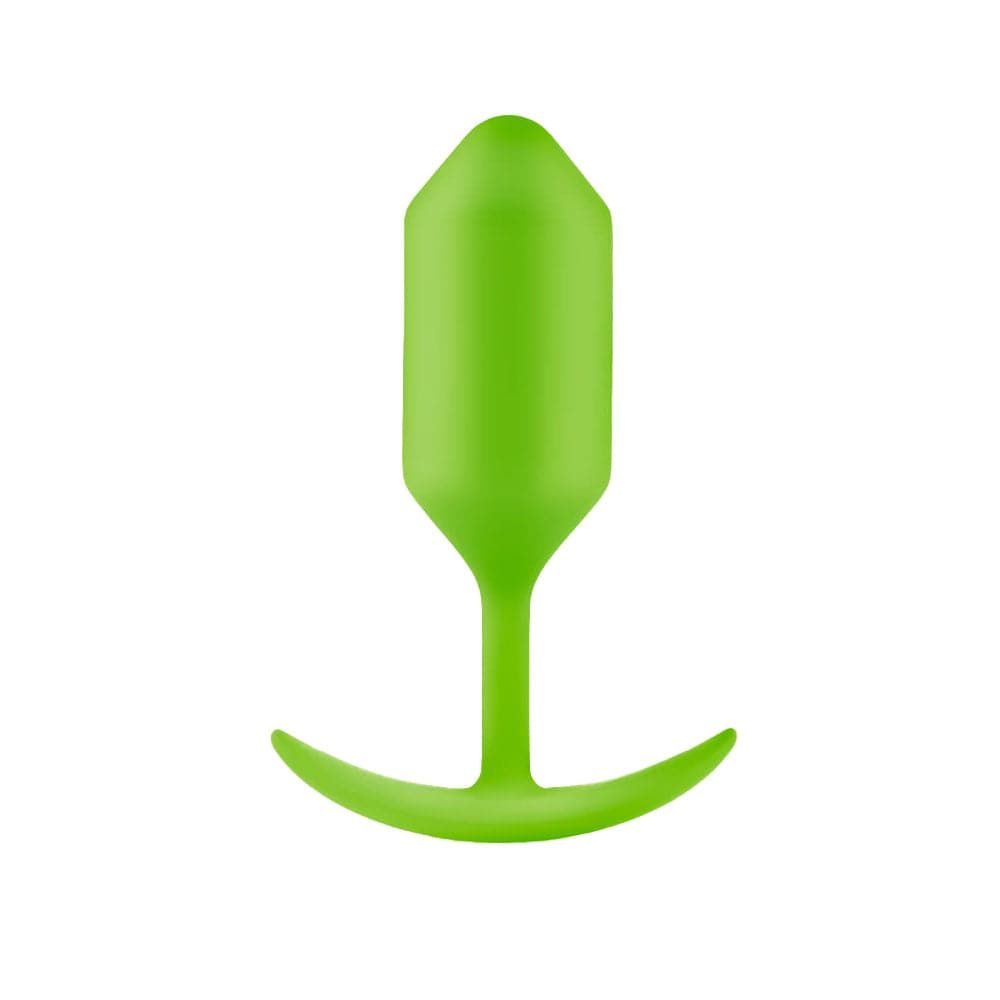 B Vibe Weighted Snug Plug Large - Lime