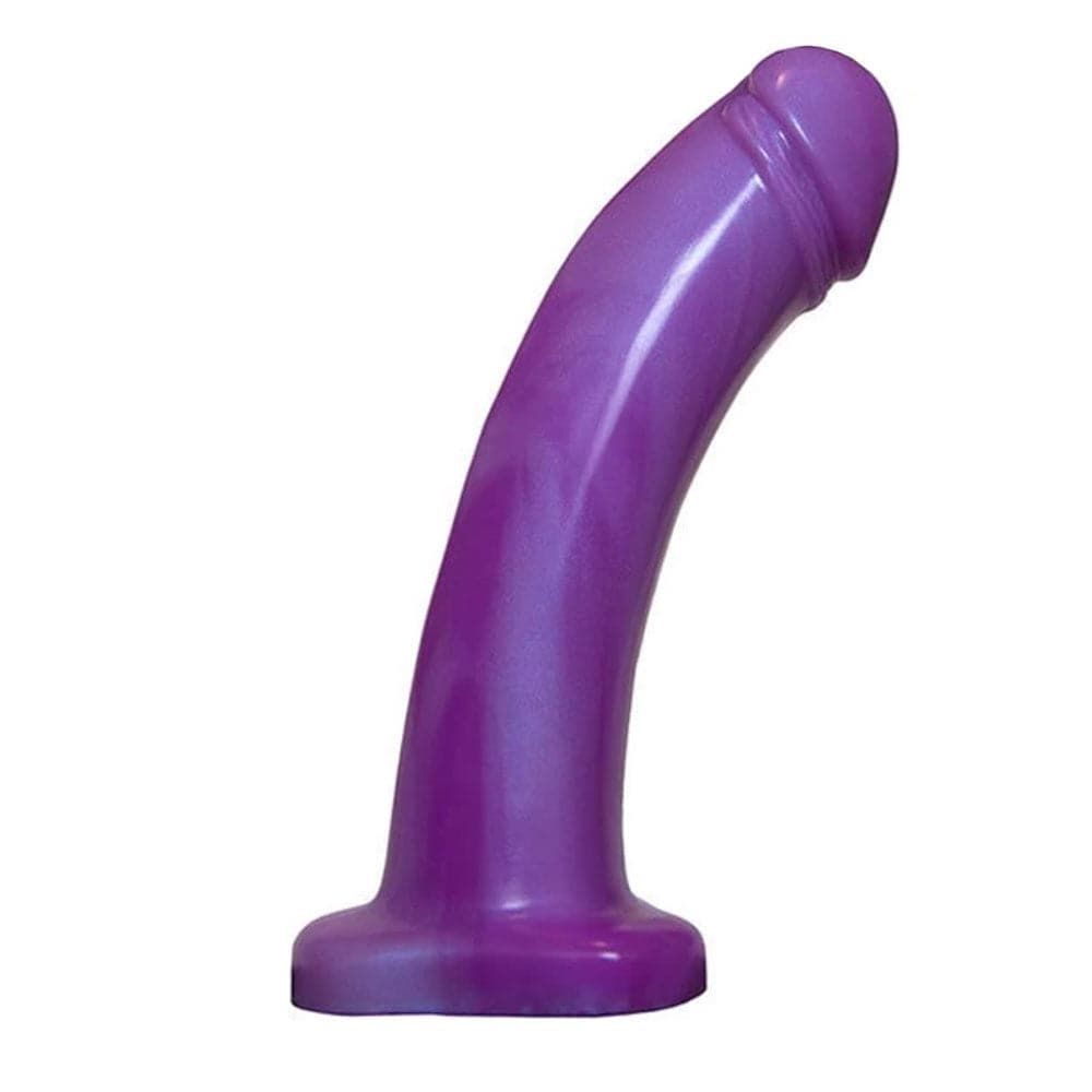 7&quot; Series Silicone Dildo - Pearlescent Purple