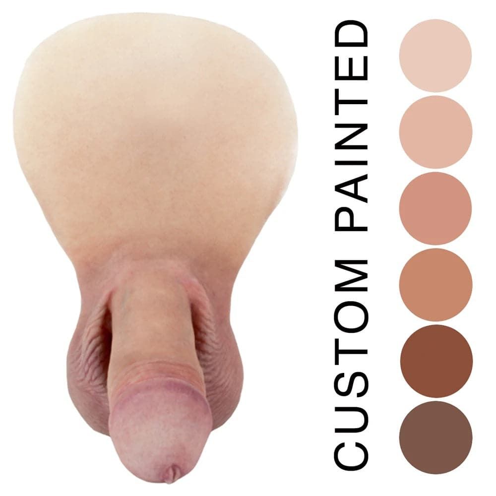 Junior - Flaccid Packer 01 - Custom Painted Silicone