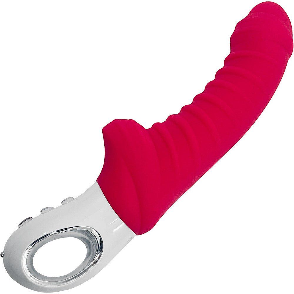 Fun Factory Tiger G5 Silicone Vibrator - India Red