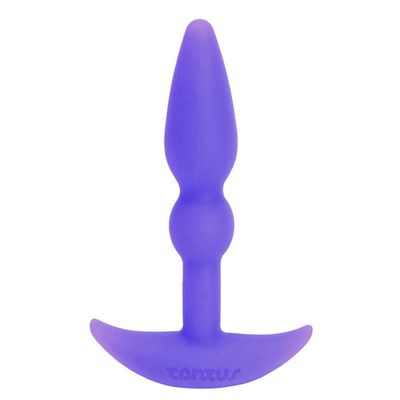 Perfect Plug Silicone Butt Plug by Tantus - Purple