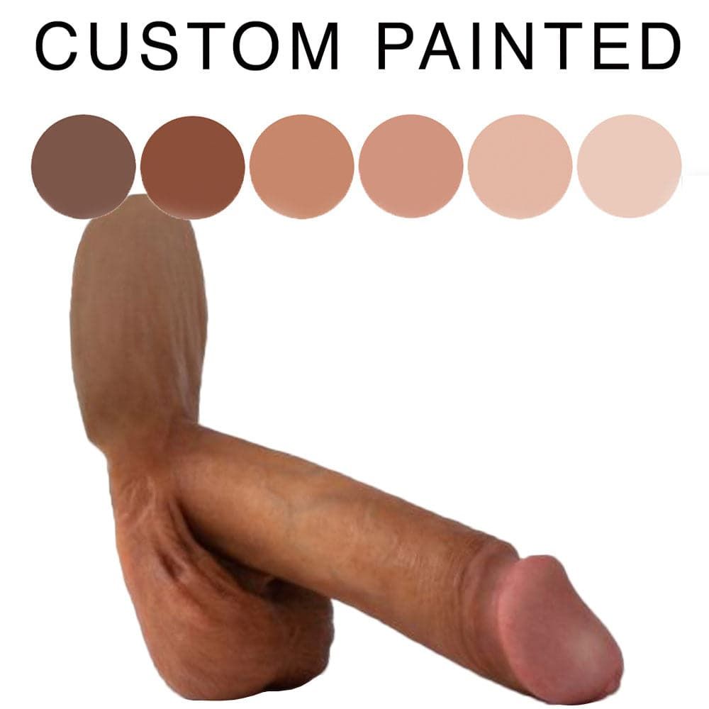 Erect 11 - Custom Painted Dildo