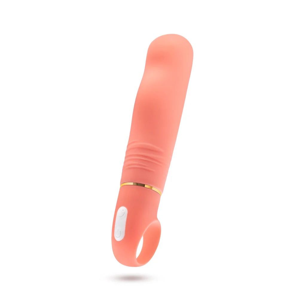 Smokin&#39; AF G-Spot RumbleTech™ Vibrator - Coral