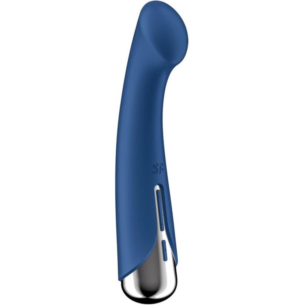 Satisfyer Spinning Rechargeable G Spot Vibrator - Blue