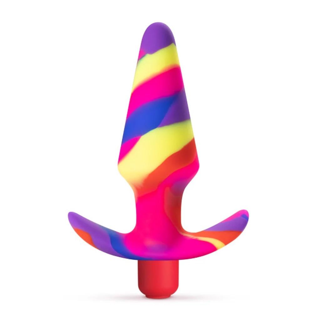 Free Spirit Silicone Vibrating Anal Plug