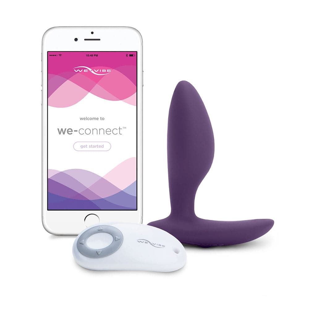 Ditto - Vibrating Anal Plug - We-Connect App - Purple