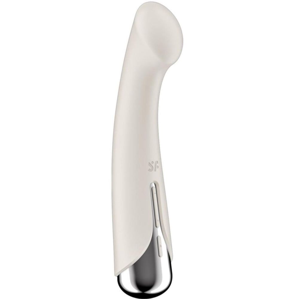 Satisfyer Spinning Rechargeable G Spot Vibrator - Cream