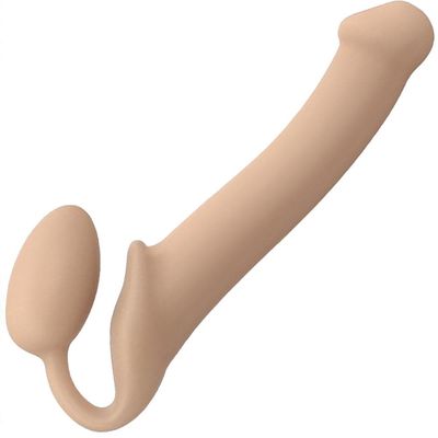 Strap-on-Me Double-Ended Dildo - Medium - Vanilla