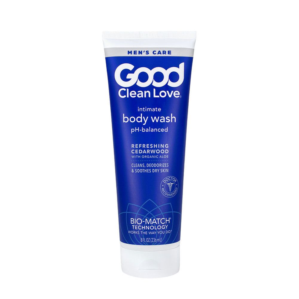 Good Clean Love pH Balanced Men&#39;s Intimate Body Wash 8 Oz
