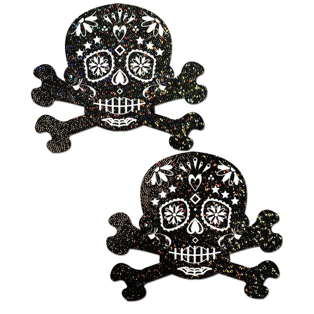 Sugar Skull CrossBones Pasties by Pastease®