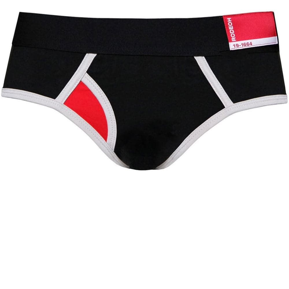 Brief Underwear - Black &amp; Red