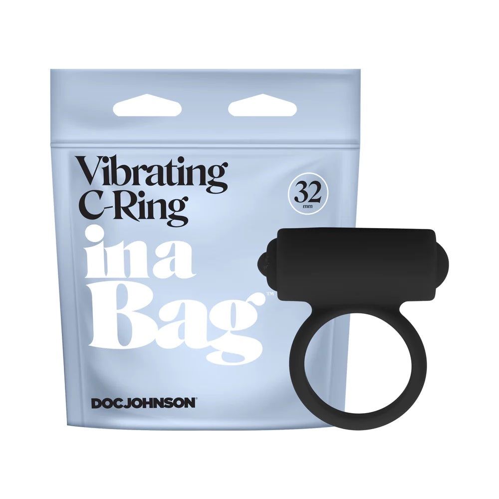 Vibrating C Ring In A Bag - Black