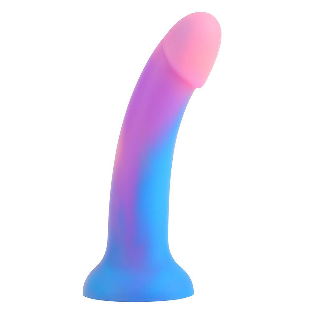6&quot; Sol Glow in the Dark Silicone Dildo - Dusk