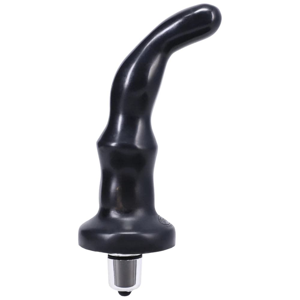 4.6&quot; ProTouch Silicone P-Spot &amp; G-Spot Dildo - Black