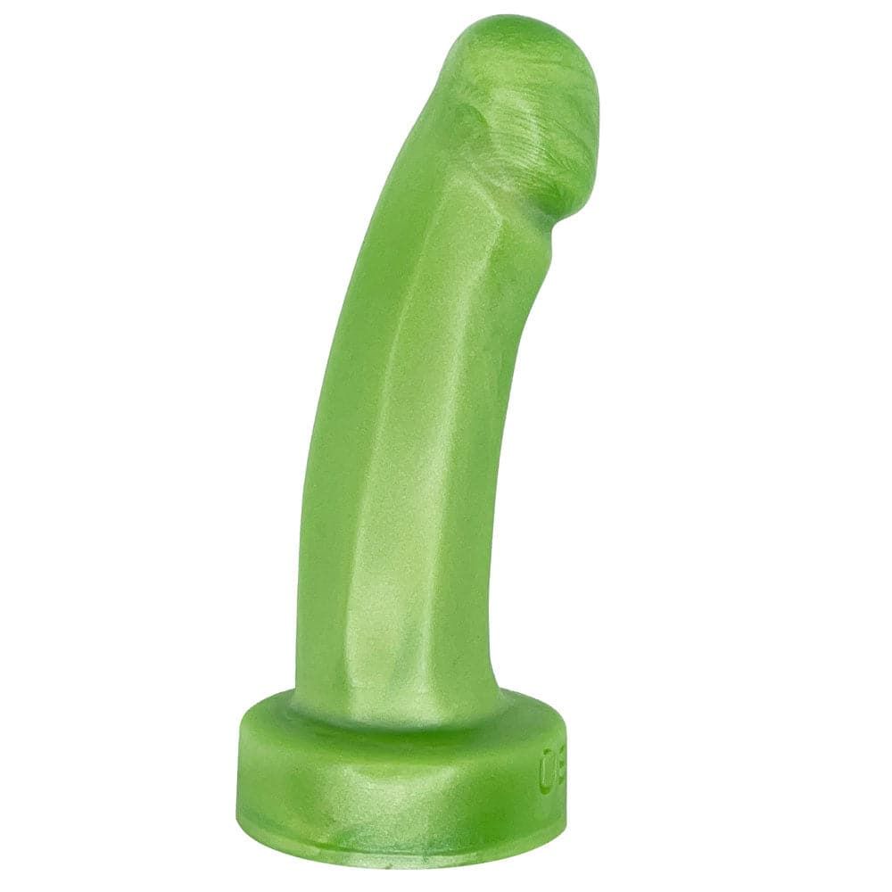 5.25&quot; Splendid Small - Silicone Dildo - Limeade
