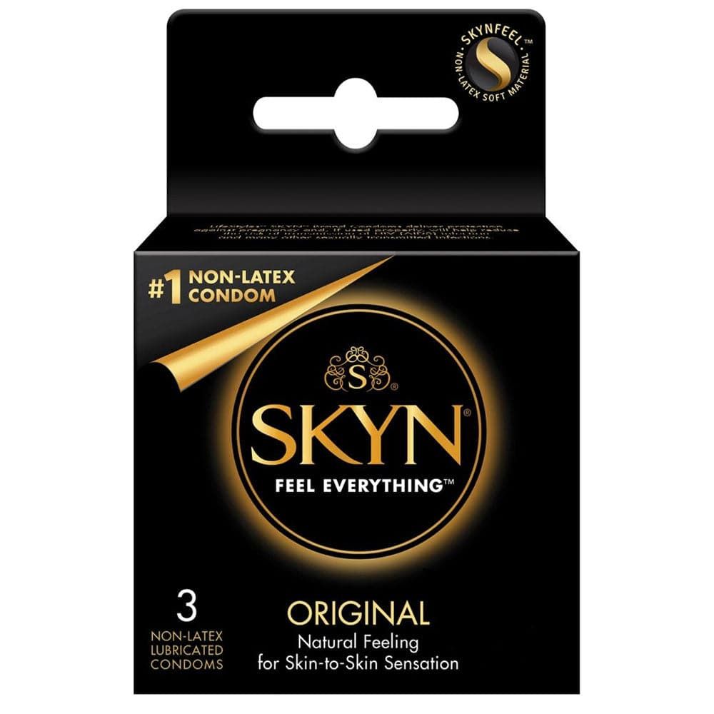 Lifestyles Skyn Original Non Latex Lubricated Condoms 3-Pack