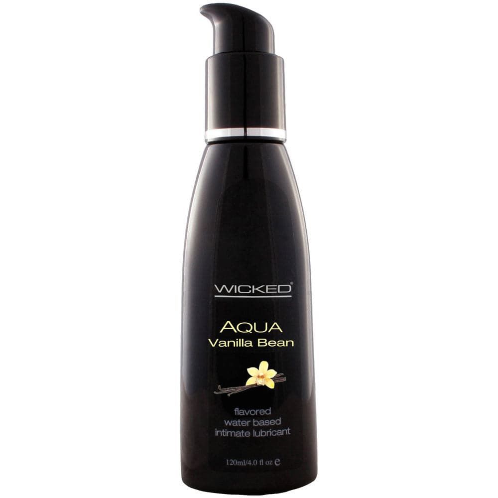 Aqua Vanilla Bean Flavored Lubricant - 4 fl oz