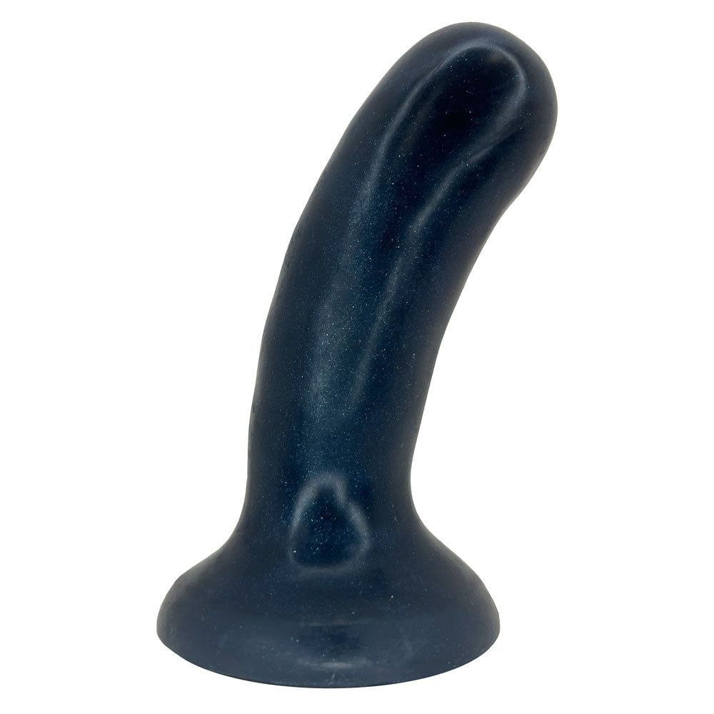 4.5&quot; Ursa Minor Dual Density Silicone Dildo - Deep Space