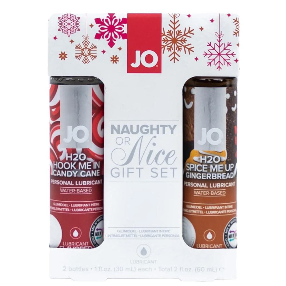 JO Naughty or Nice Lube Gift Set - 2 fl. oz. (60 ml)